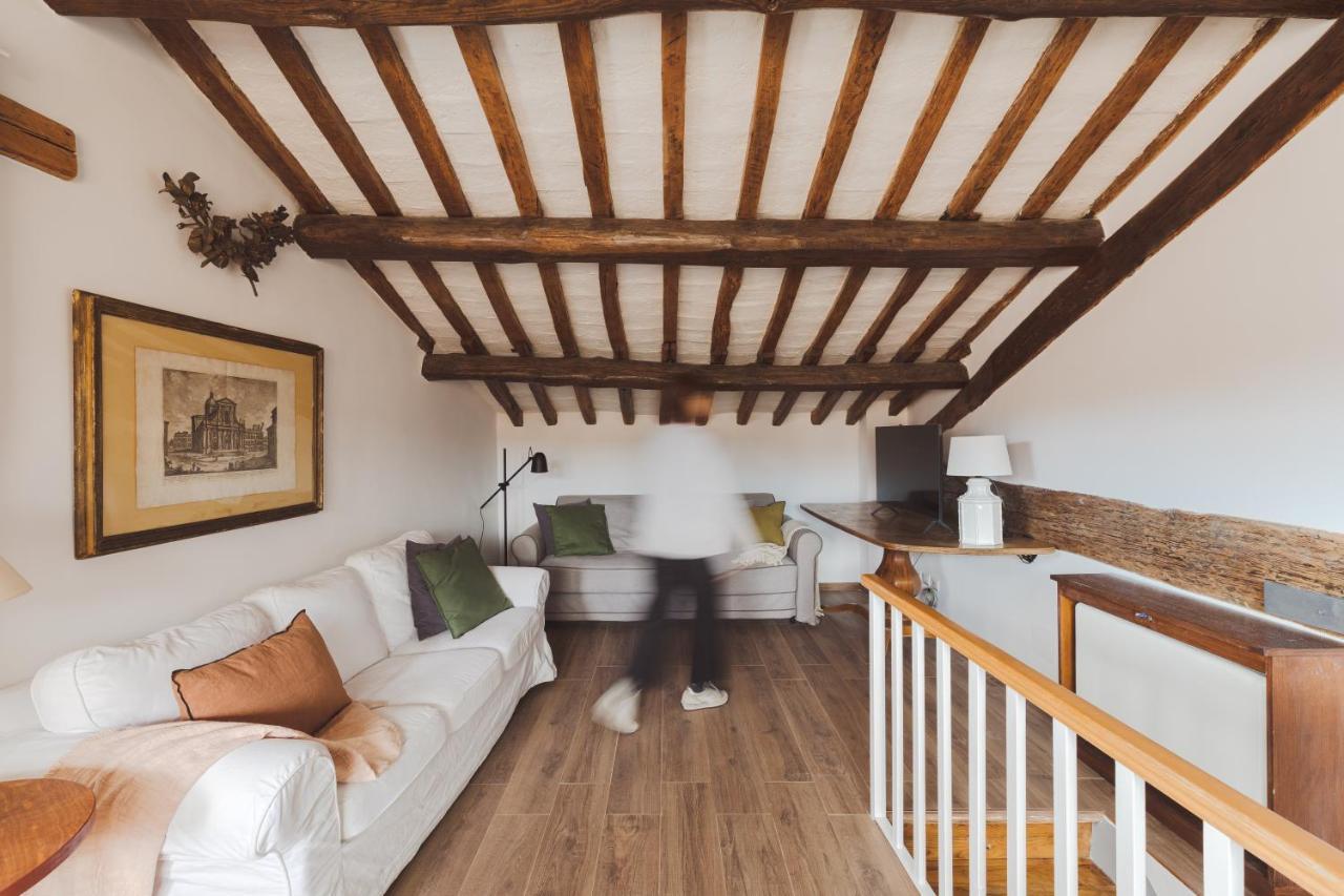 Amazing Penthouse With Terrace And Rooftop In Trastevere Roma Exterior foto