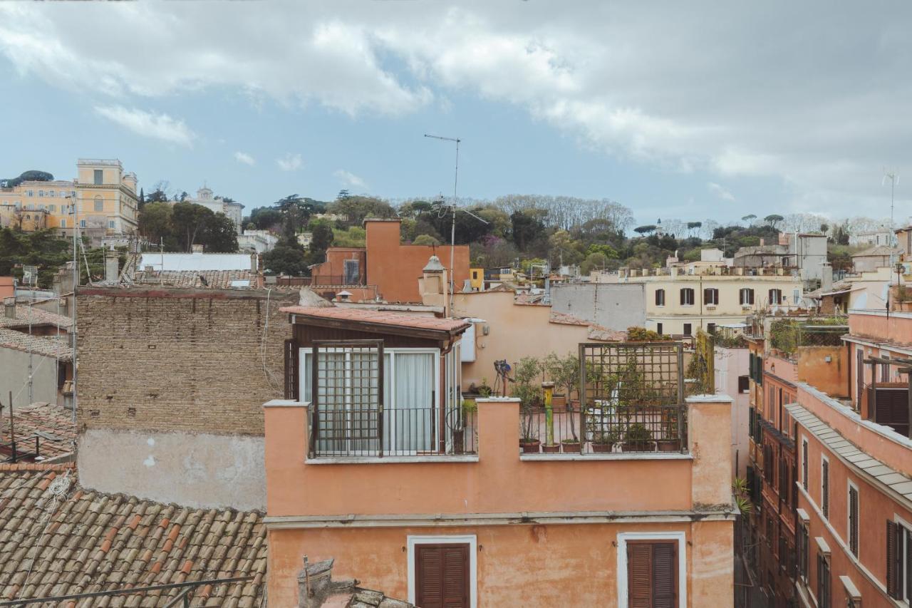 Amazing Penthouse With Terrace And Rooftop In Trastevere Roma Exterior foto
